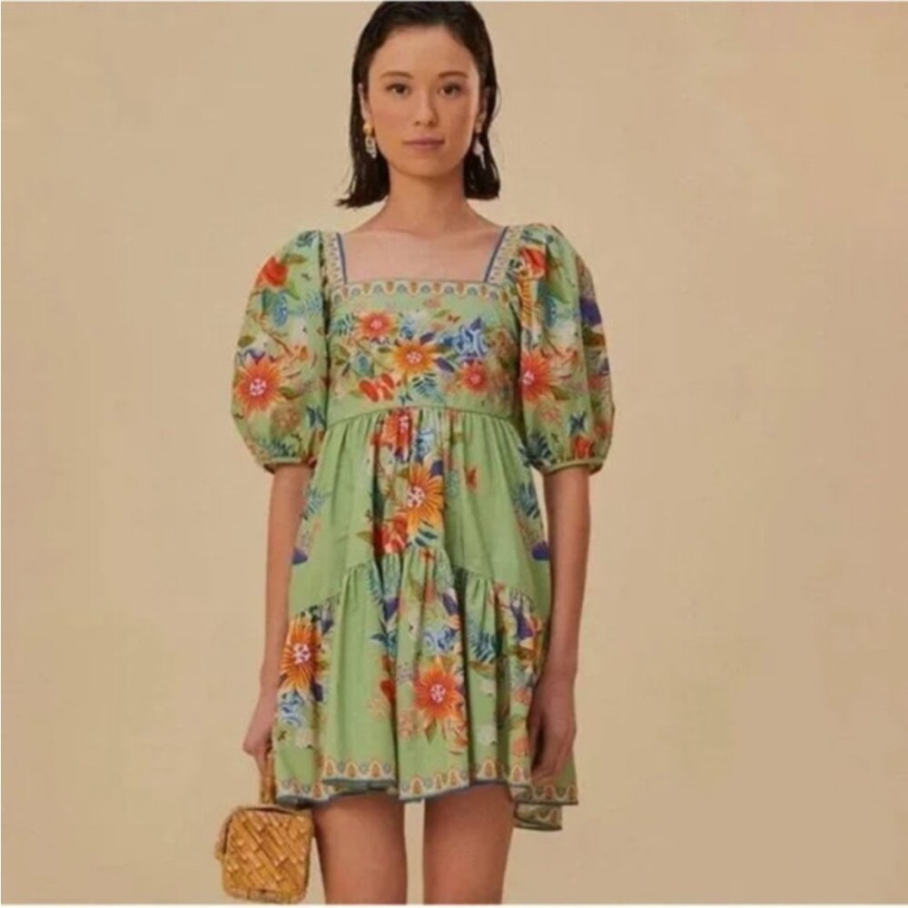 Free People Bright Yard Mini Dress- MED